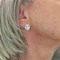 Orecchini Vidali Gioielli Donna in Argento Zircone ORAR-8-34 - ORAR-8-34